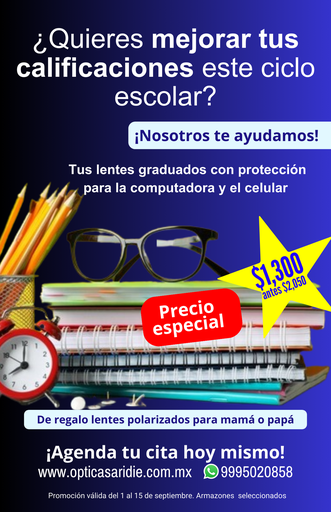 Promo Back to School